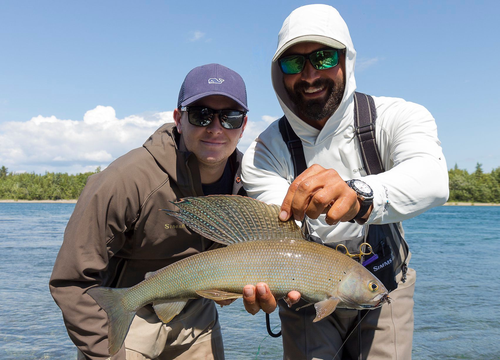 Guest enjoying a trophy catch